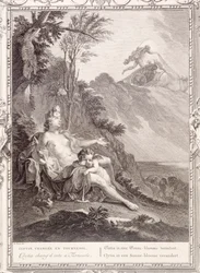 Clytia trasformata in girasole, 1731